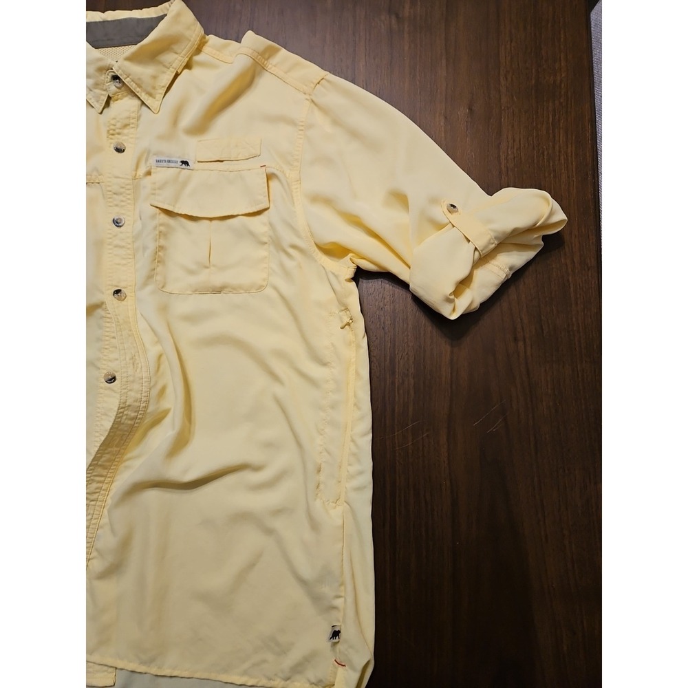 Dakota Grizzly Nylon Vented‎ Long Sleeve Mens Shirt Large - Picture 8 of 14